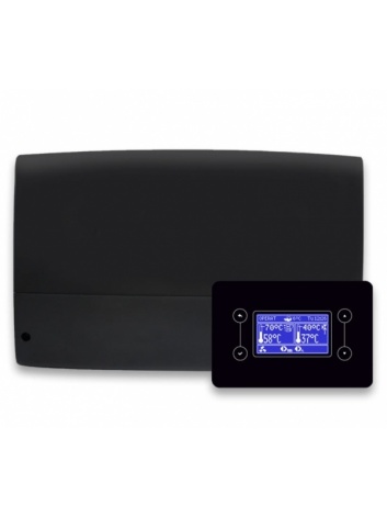 Ecomax 920P2 SIM touch ar iznesamu displeju,  kontrolieris granulu katlam