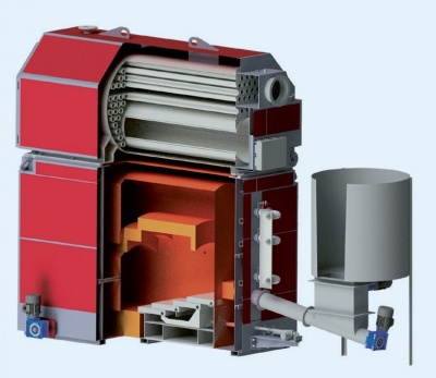 ZGH ECO ūdens sildāmie katli (apkures iekārta ar kustīgo ardi)