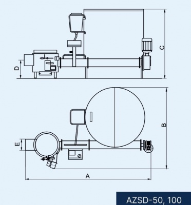 AZSD biomasas deglis ar fiksētām restēm (automātiska šķeldas sadedzināšanas iekārta)